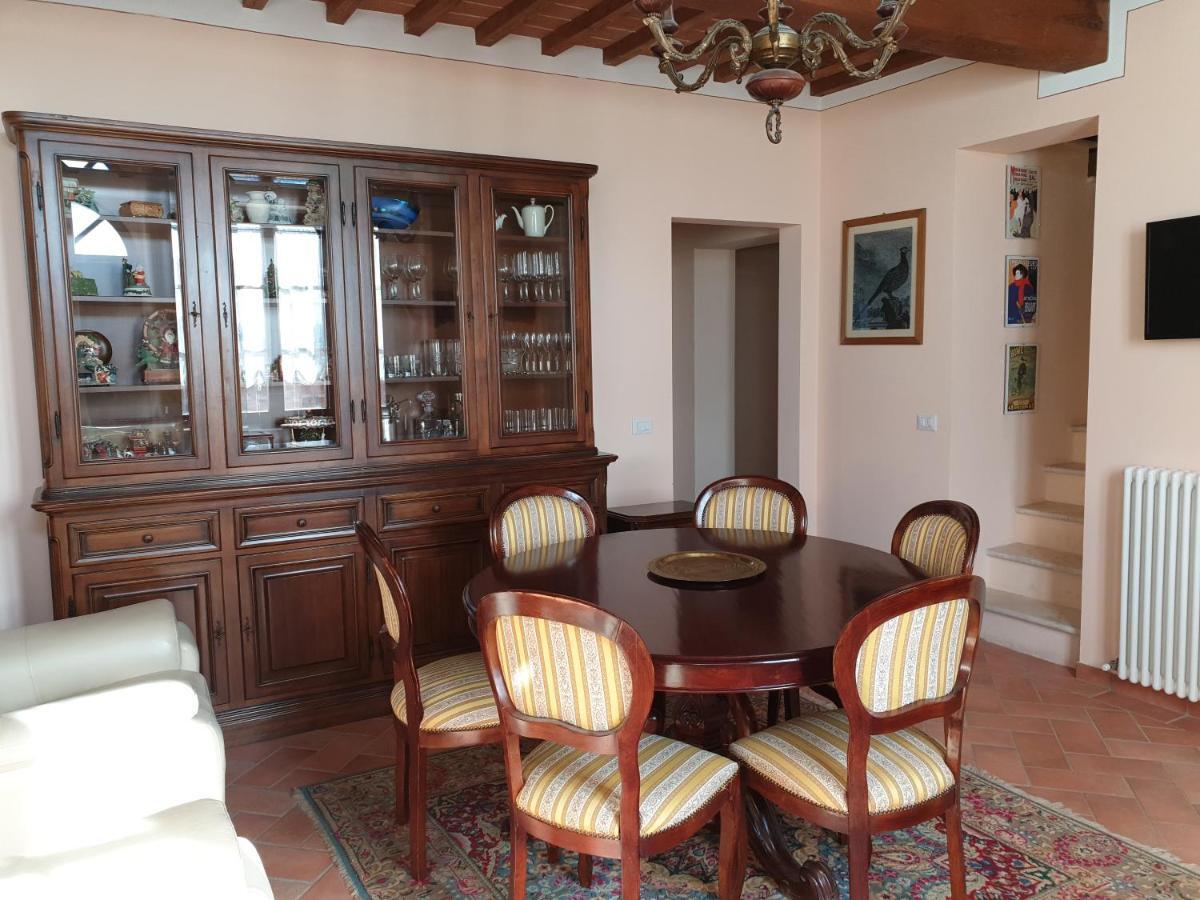 Podere Il Poggio Asciano Luaran gambar