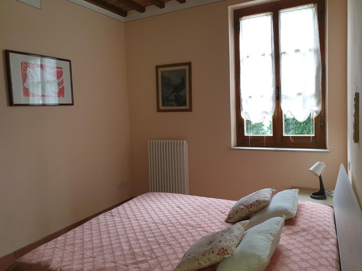Podere Il Poggio Asciano Luaran gambar