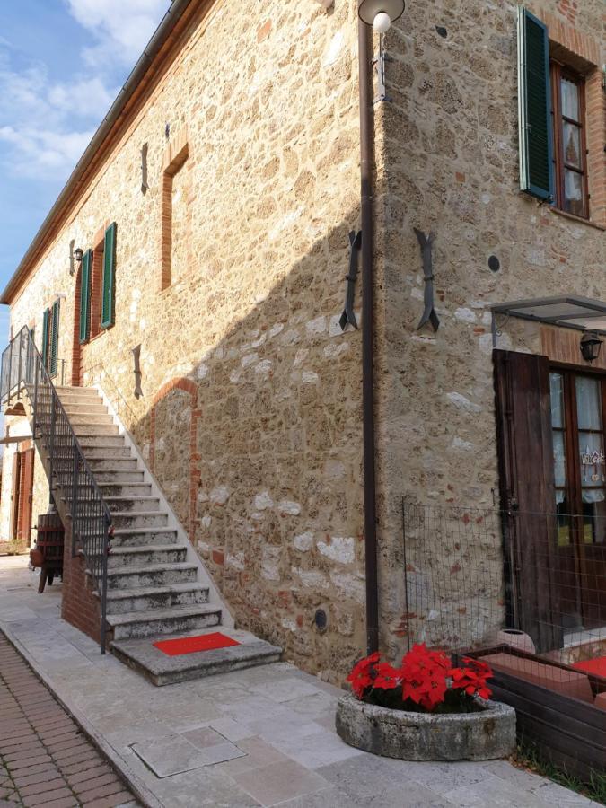 Podere Il Poggio Asciano Luaran gambar
