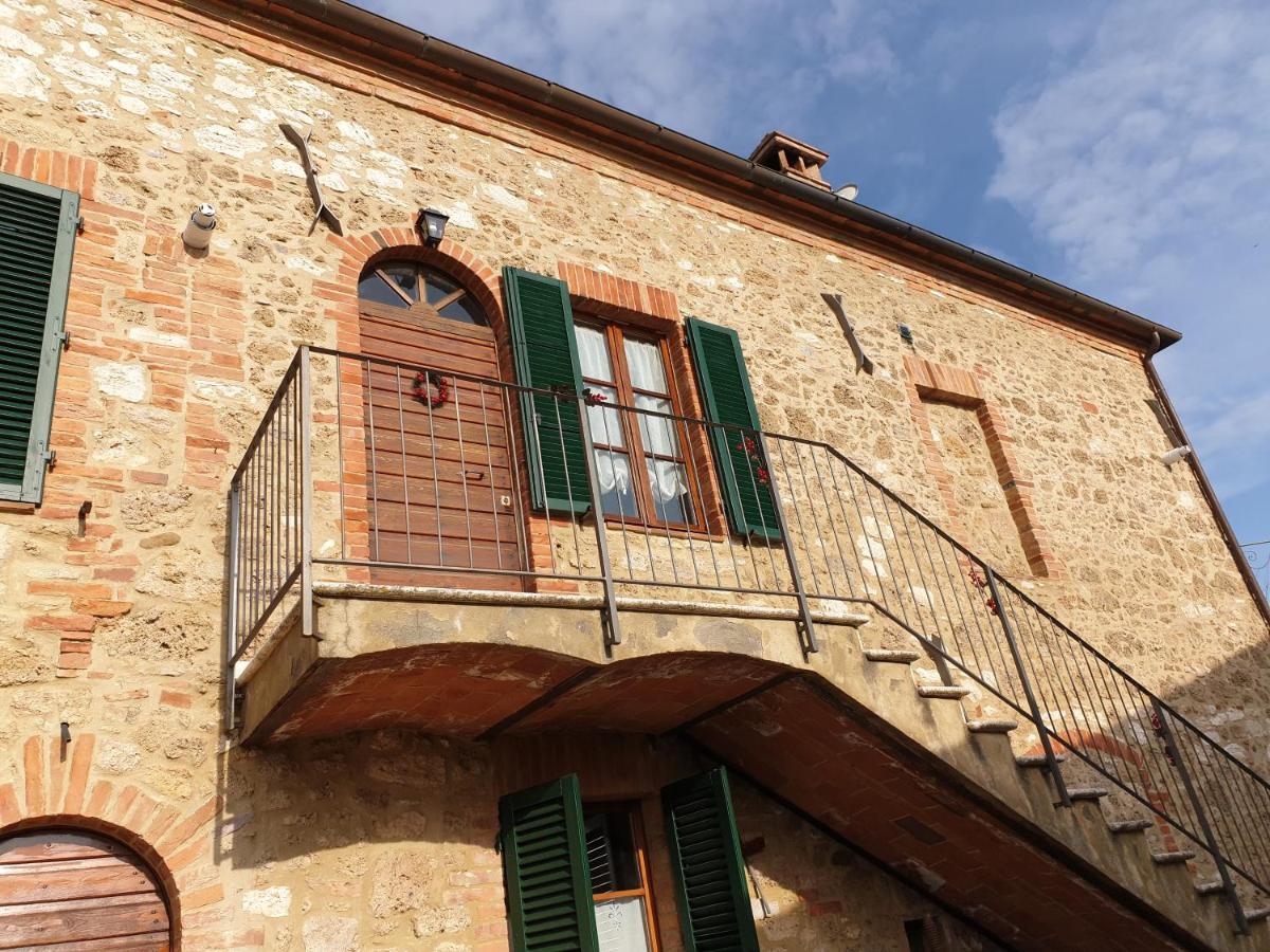 Podere Il Poggio Asciano Luaran gambar